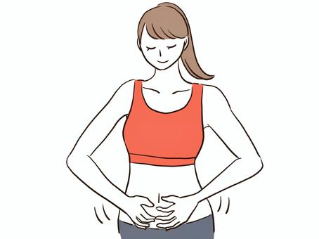 ポッコリお腹が凹むマッサージ